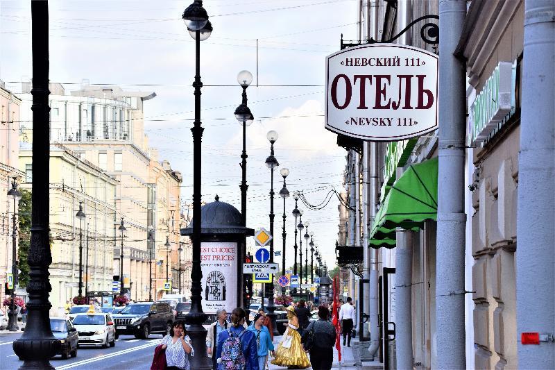 Hotel Nevsky 111 San Pietroburgo Esterno foto